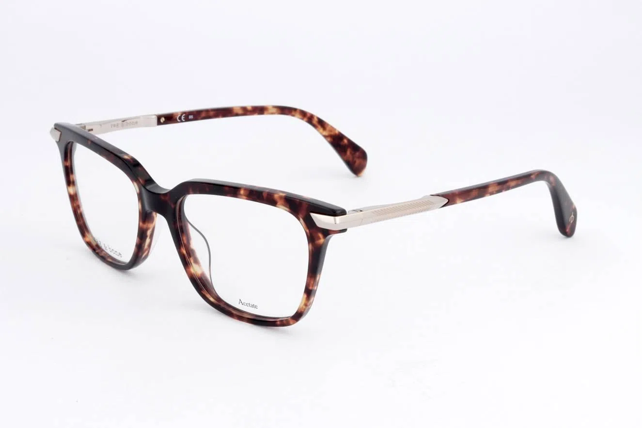 Rag & Bone RNB3055 Eyeglasses - HAVANA - view 2